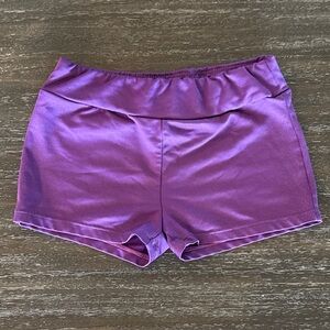 Freestyle by Danskin Girls Purple 7/8 Shorts